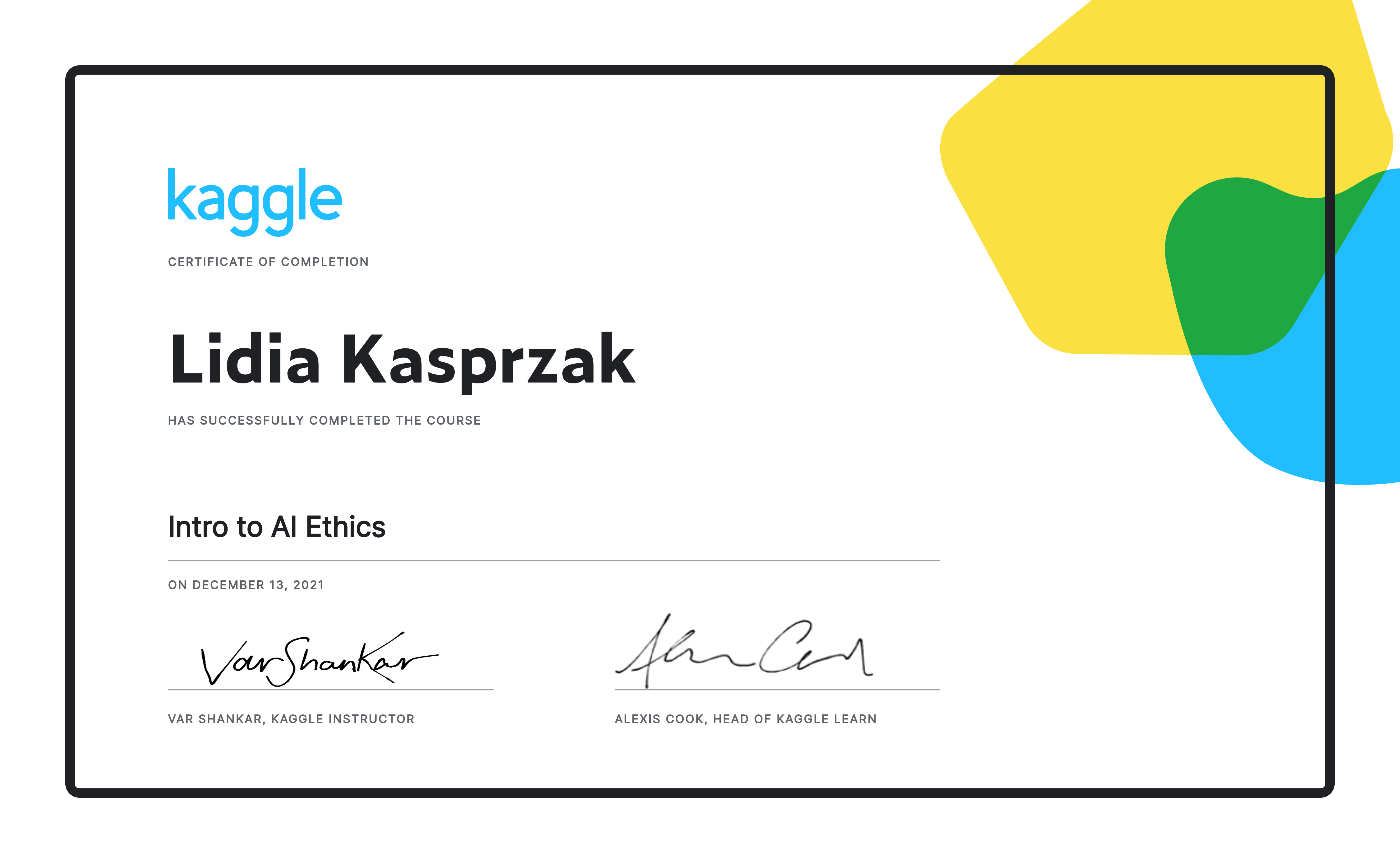 Intro to AI Ethics